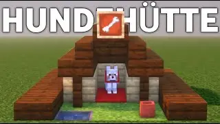 Minecraft Hundehütte bauen | Wie baut man eine Hundehütte in Minecraft?