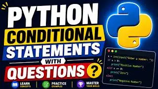 Python Conditional Statements, if ,else, elif statements