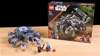 LEGO Star Wars Spider Tank REVIEW | Set 75361