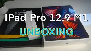 Unboxing IPad Pro 12.9 M1 + Accessories