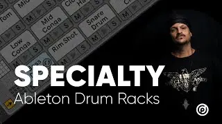 How to create unique drum patterns using specialized drum racks in Ableton Live | feat. KIVA