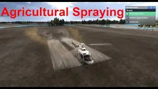 Microsoft Flight Simulator 2024 - Agricultural / Farming Spraying - GAMEPLAY