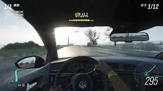 Forza Horizon 4 Gameplay: Goliath Race - 2014 VolkSwagen Golf R  (POV 第一人稱視角)