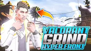 VALORANT GRIND IN HYPER FRONT | VALORANT MOBILE INDIA🇮🇳