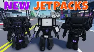 NEW JETPACKS for UPGRADED TITAN TV MAN 3.0 in Roblox Brookhaven 🤩👍