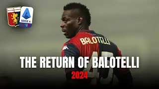 The Day Balotelli Returned to Serie A with Genoa! | Balotelli DEBUT Genoa 🇮🇹🔥