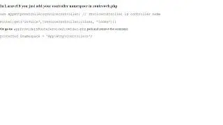 Error “Target class controller does not exist” when using Laravel 8
