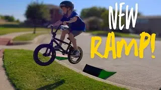💥New DIY BMX/MTB Ramp - Big Fun for All Riders!