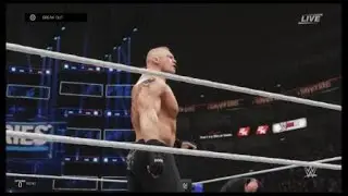 WWE 2K19 Aj Styles vs Brock Lesnar Survivor Series 2018 predictions