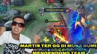 BUILD MARTIS TERKUAT KALAU LATEGAME BIAR BISA GENDONG SAMPE WIN🔥 BEST BUILD MARTIS 2023