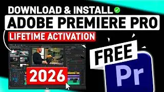 How to Download & Install Adobe Premiere Pro for FREE on PC & MAC (2026)