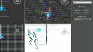 3ds max tutorial - RagDoll, Vray, Fracture reactor, Ray fire