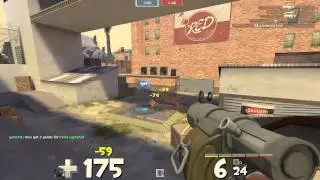 TF2 - Soldier Demo Medic on Ashville (Commentary) - Nice custom map!