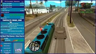 GTA San Andreas Rainbomizer Speedrun - FOLLOW THAT TRAIN!