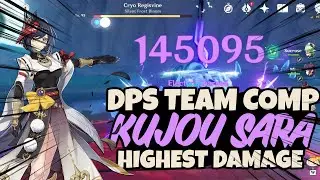 Kujou Sara Max Burst DPS Team | Genshin Impact