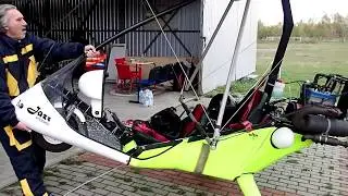 Motolotnią gdzieś między Kościerzyną i Nową Karczmą