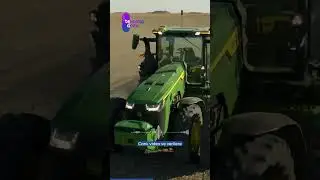 John Deere tarafından geliştirilen 8R 410 model otonom traktör!