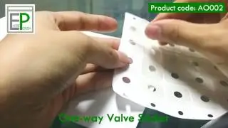 One-way Valve Sticker (AO002)
