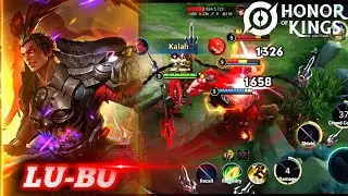 Gameplay LU-BU, Hero ini cocok banget buat ngerecokin formasi musuh || HONOR OFF KING GAMEPLAY LUBU