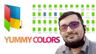 arranging visually with folder colorizer