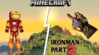 IRONMAN PART 2 | BEING IRONMAN IN MINECRAFT | INFINITY STONES (HINDI)