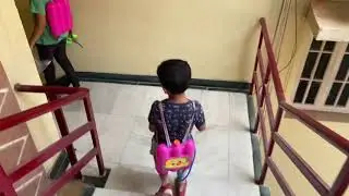 Arav and Ayaan Holi