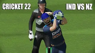 IND VS NZ 2021 || CRICKET 22 PS5 HINDI GAMEPLAY 🏏😍