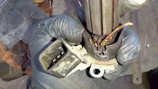 Replacing the actuator motor brushes on a Mitsubishi Colt, P1710 error