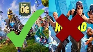 Fortnite OG was BETTER than Reload (Funny Moments)