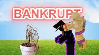 Getting bankrupt in grow a garden