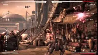 Mortal Kombat XL Kano Cybernetic 18-hit combo