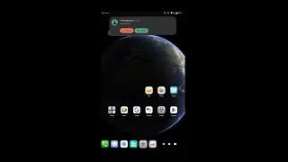 Fossibot DT1 incoming call (Screen Video)