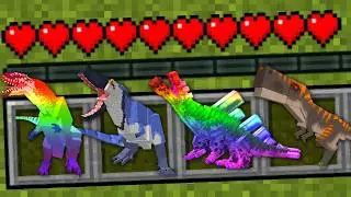 I Collected EVERY DINOSAUR In This Minecraft SMP...