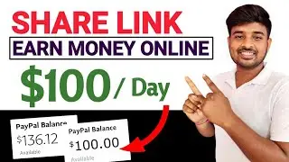 Earn $100 Per Day ( Copy Paste Method ) | Earn Money Online 2022 | New Earning Website Today