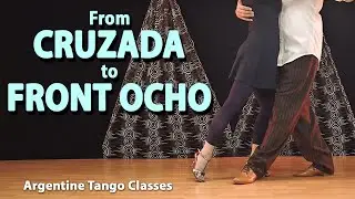 Exercise to improve Front Ochos in Argentine Tango.