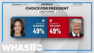 Harris and Trump visit battleground states ahead of 2024 presidential election