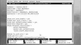 Videotutorial - Instalación y puesta en marcha de postfix - dovecot - SASL - TLS (Parte III)