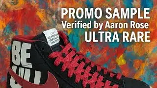Rare Nike Blazer 73 Promo Sample – Aaron Rose Verified – Only One Listed