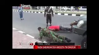 I NEWS PAPUA - RAZIA GABUNGAN DUA ANGGOTA TNI DIHUKUM