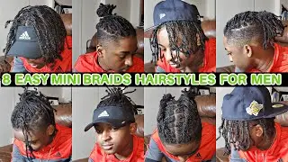 Men's Braids Hairstyle! 8 Box Braids Hairstyles For Men\Teens 💈(Quick, Easy & Trendy)