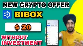 New crypto offer | $20 profit | Bibox Exchange offer | Huge loot