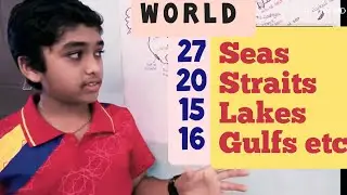 Seas | Straits | Lakes | Gulfs | Bays in the World for all competitive exams