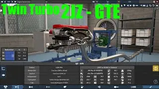 Recreating The 2JZ GTE Engine In Automation The Car Company Tycoon Game 2024