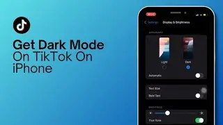 Get Dark Mode on TikTok on iPhone 2024 EASY | Enable Dark Mode