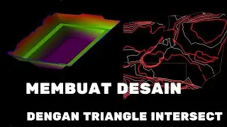 TUTORIAL | CARA MEMBUAT DESAIN PIT DENGAN TRIANGLE INTERSECT