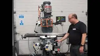 Rebuilt Bridgeport milling machine with 48 inch table
