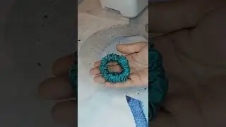 how to make skinny scrunchies.