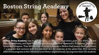 Celebrating Music Programs Supported by the Johnson String Project