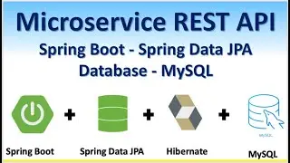 Microservice REST API Spring Boot - Spring Data JPA Database - MySQL