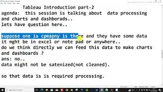 Tableau Introduction part 2 | Data Science class 3 | Tableau Tutorial for beginners